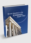 Recent Admittees to the Alabama State Bar